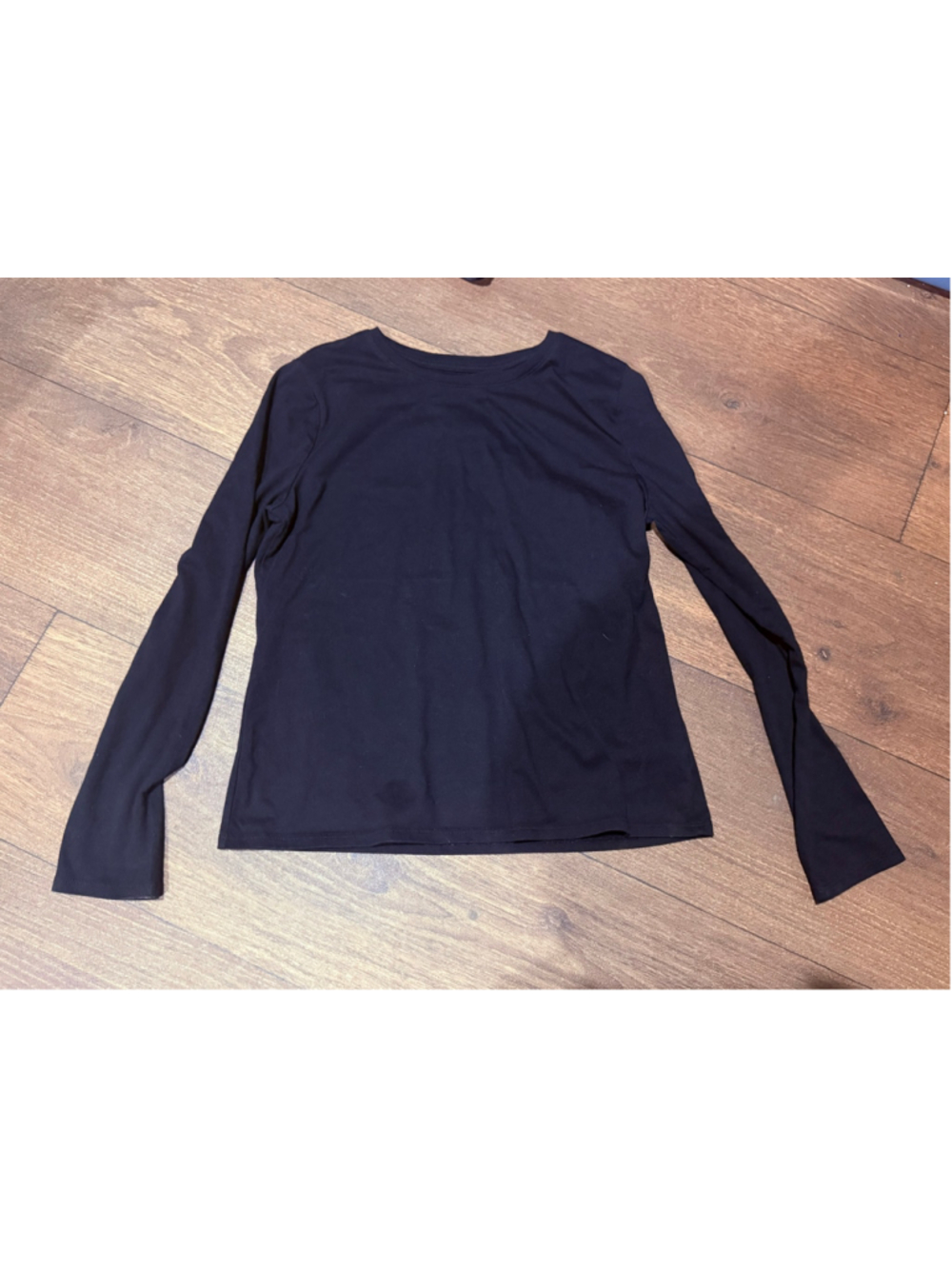 Girls wonder nation long sleeve tee size XL 14-16 black